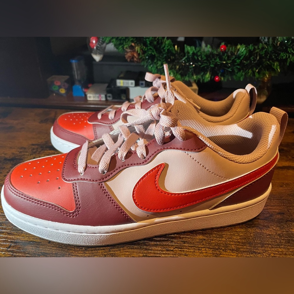 Nike Red and Pink Athletic Shoes